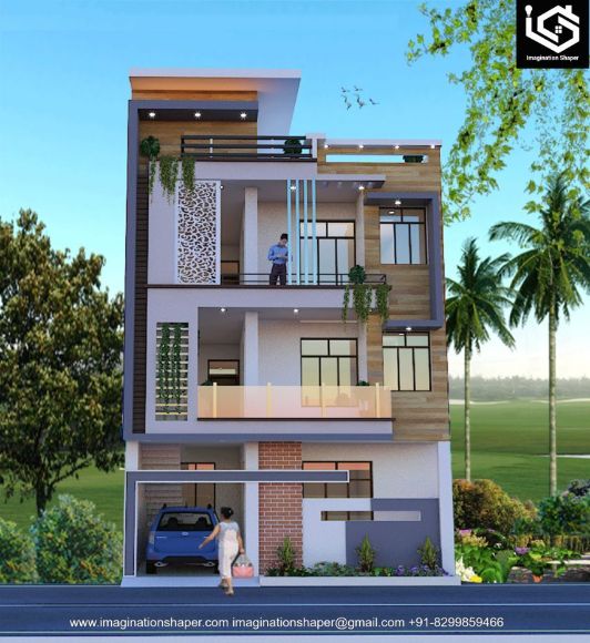 House Front Elevation 599 